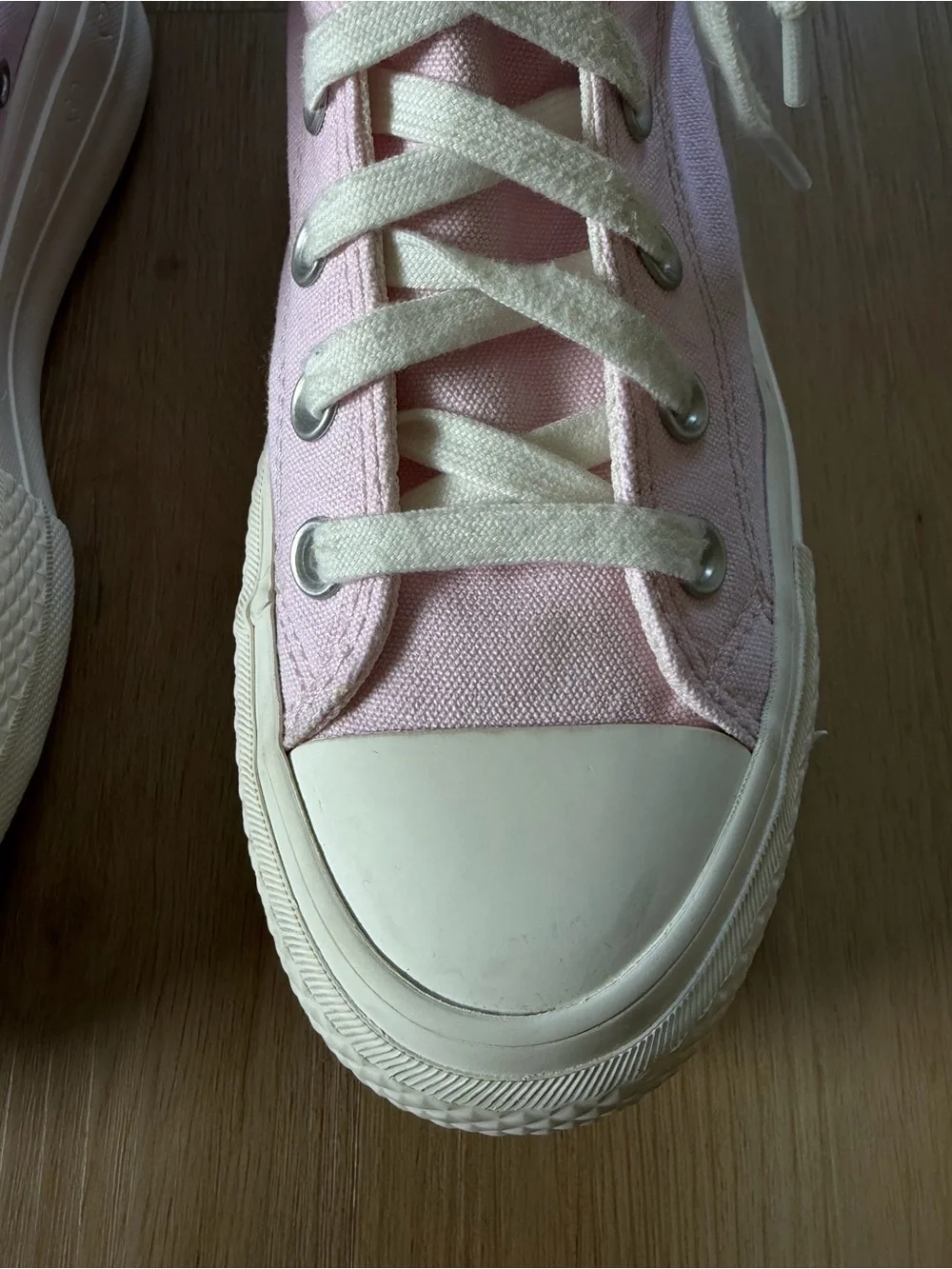 Converse Pink High-Top Canvas Sneakers